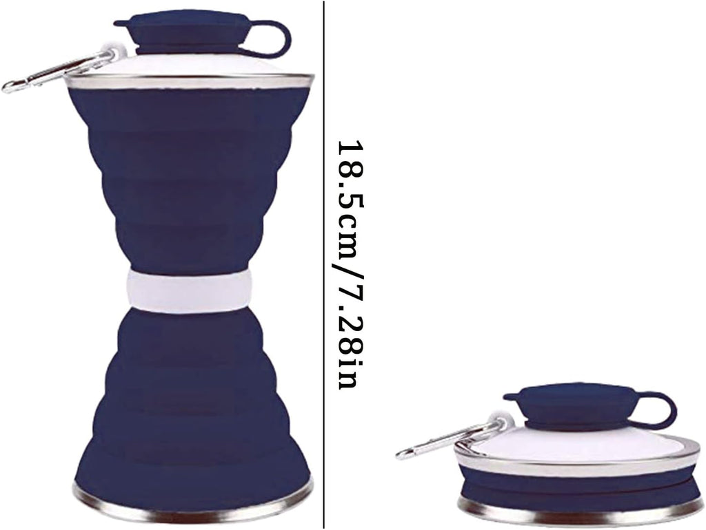 Foldable Silicone Water Bottle J66303