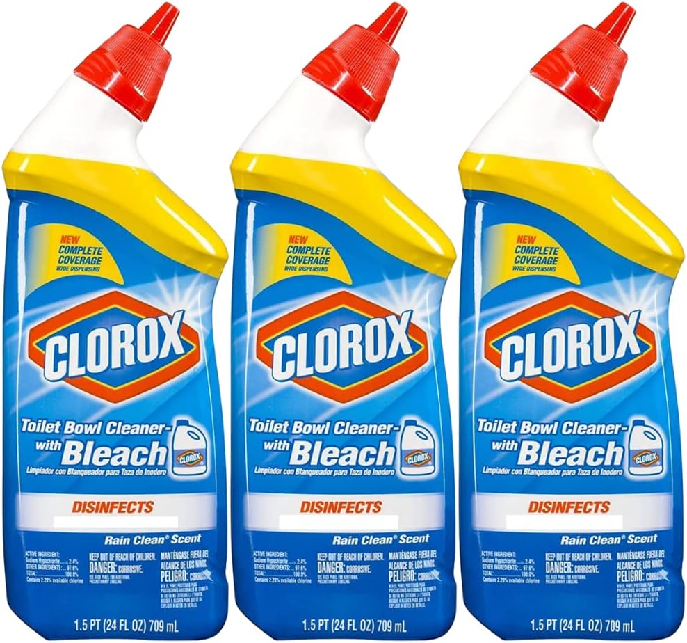 Toilet Bowl Cleaner with Bleach 24 oz I321