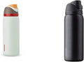 32 Oz Insulated Stainless Steel Water Bottles with Straw, Set of 2 K470