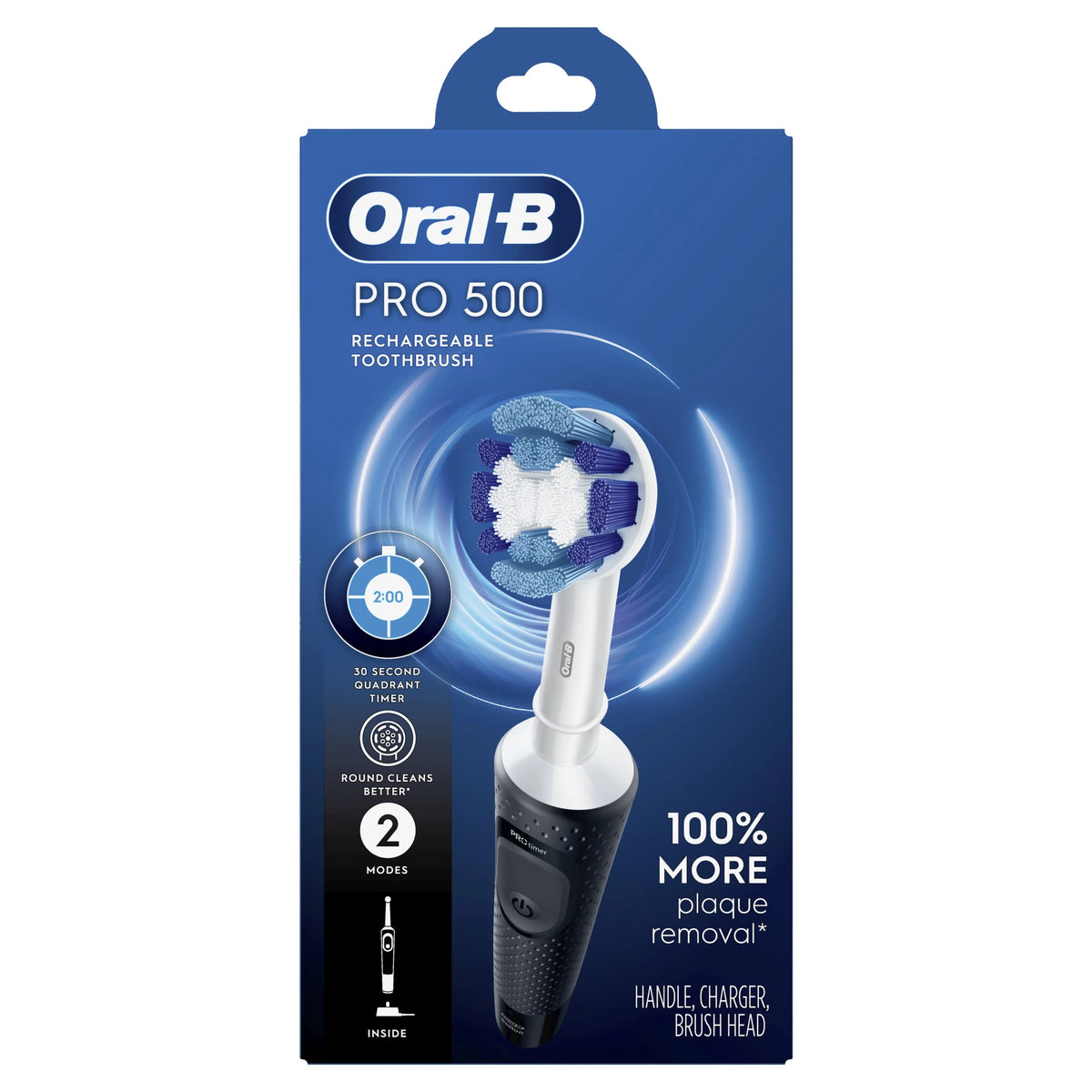 Black Rechargeable Electric Toothbrush Z1832