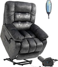 Oversized Dual Motor Lift Recliner with Heat and Massage K846979