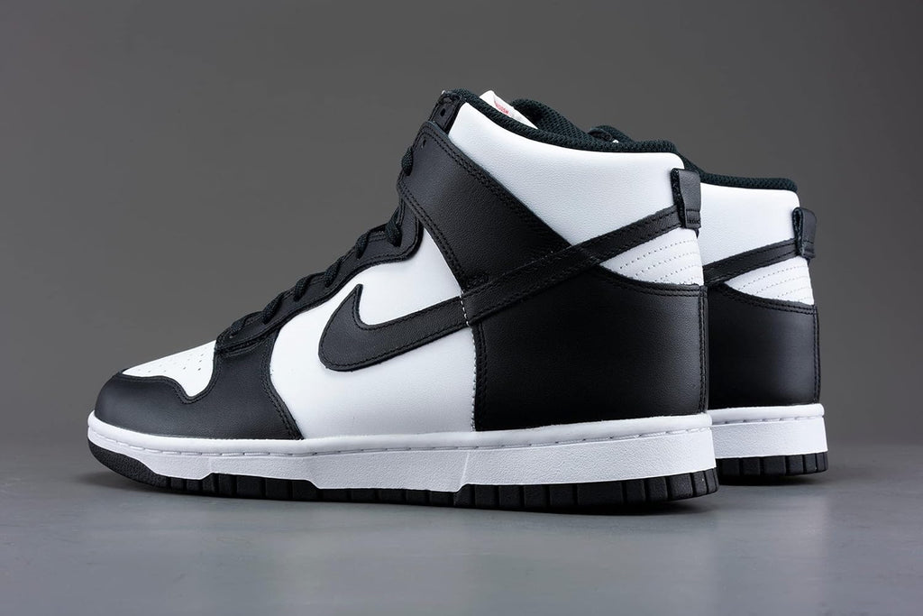 Black/White High Top Shoes V96732