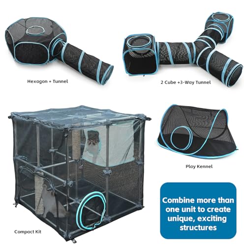 Catio Outdoor Cat Enclosure, Mega Kit W879