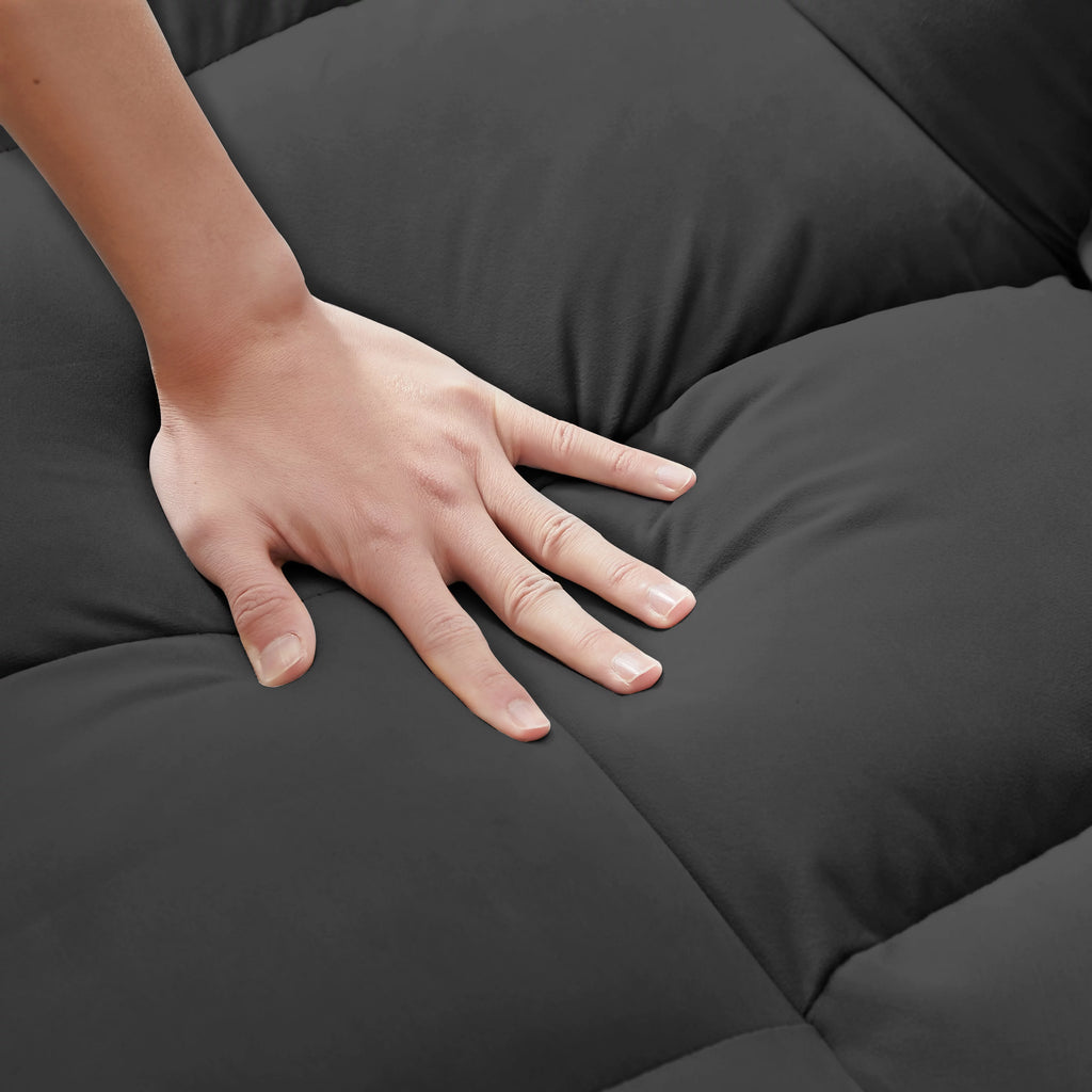 Modern Velvet Convertible Sofa Bed O4327
