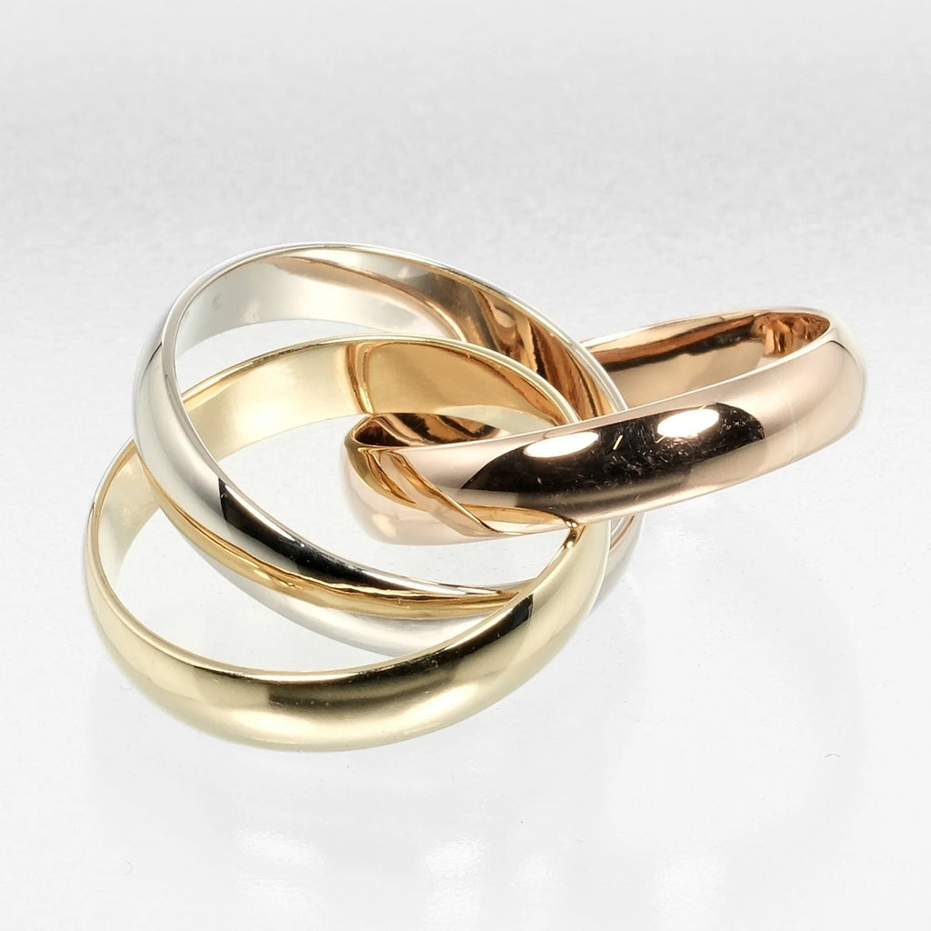 Trinity Ring K18 Gold Q212