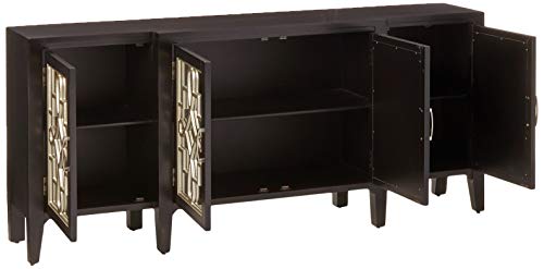 Antique Black Console Table N389988