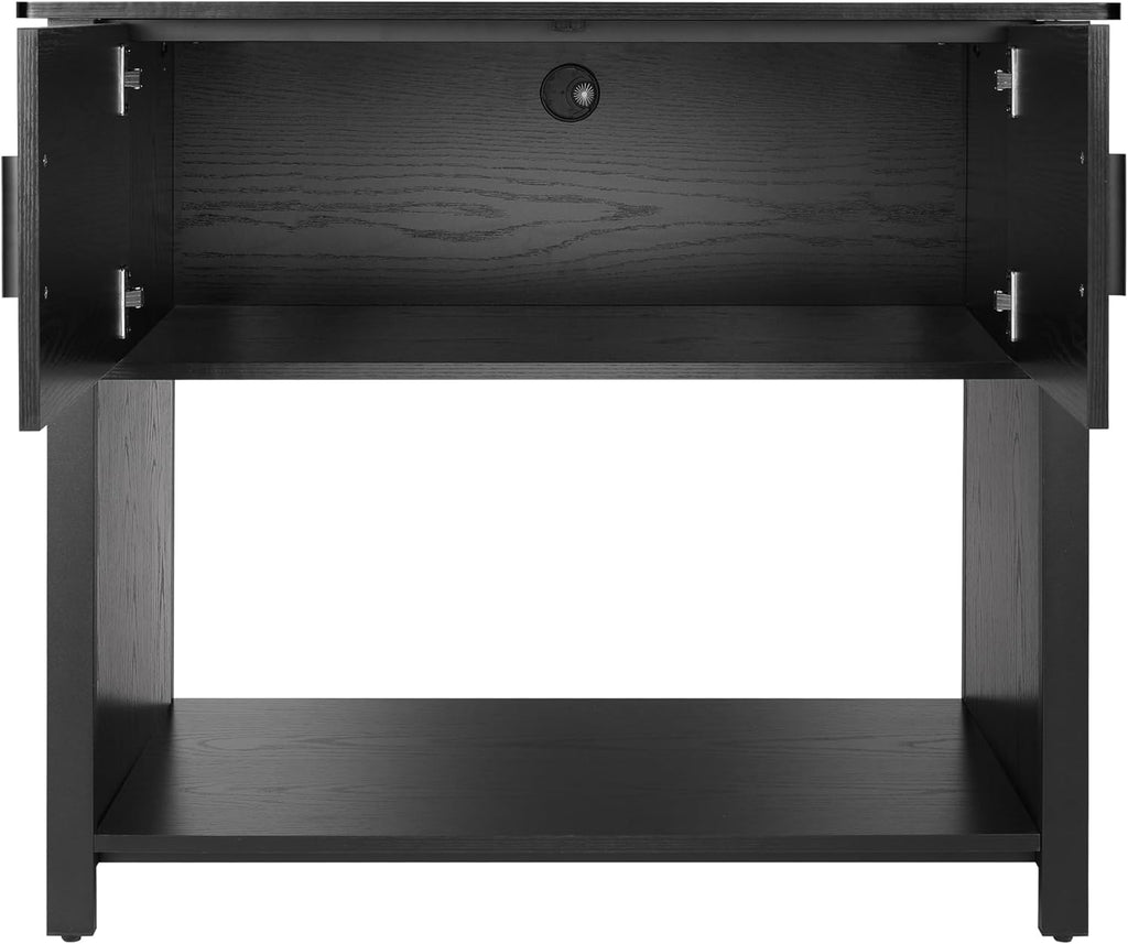 Aquarium Stand, 40-50 Gallon, Metal Frame, 18.9" D x 36.6" W x 32" H D3804