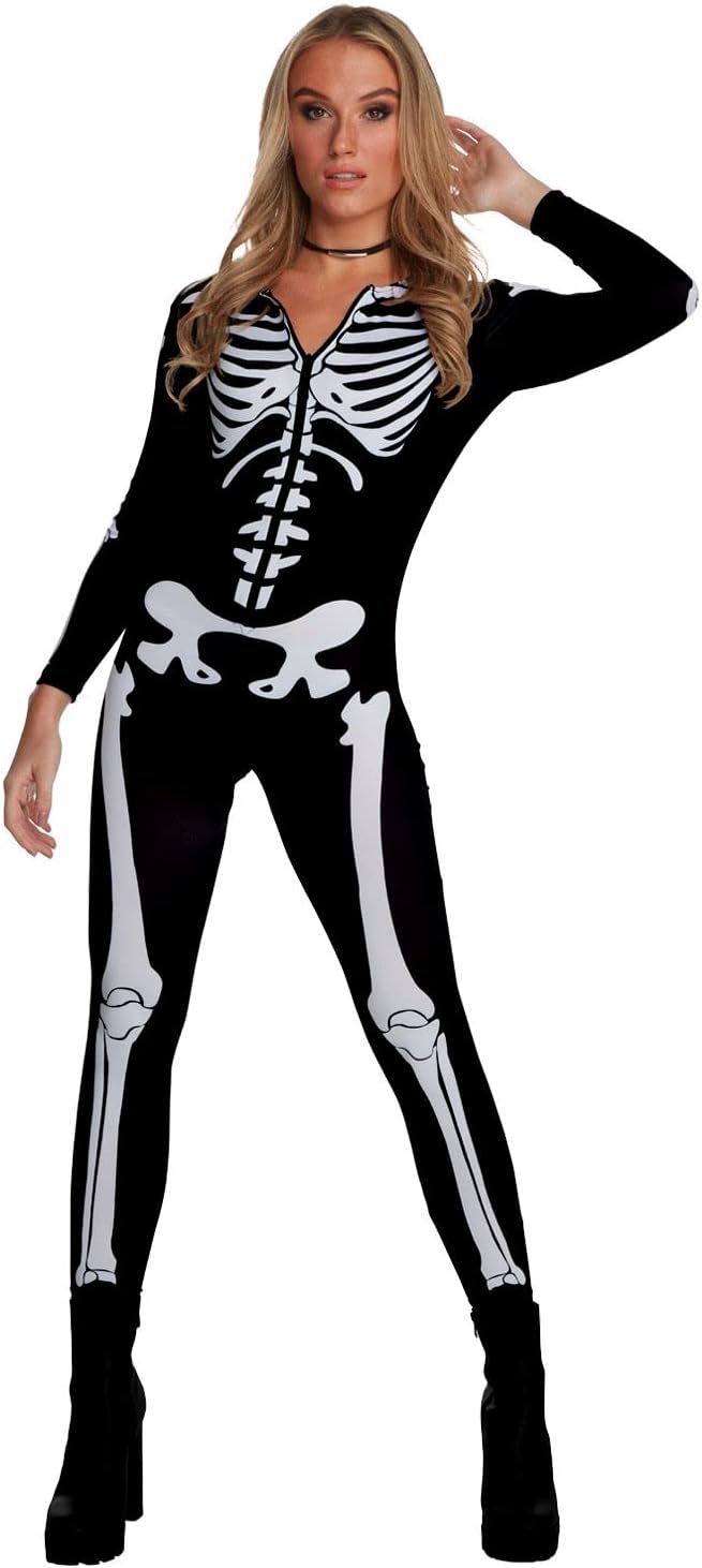 Skeleton Costume Bodysuit C660470