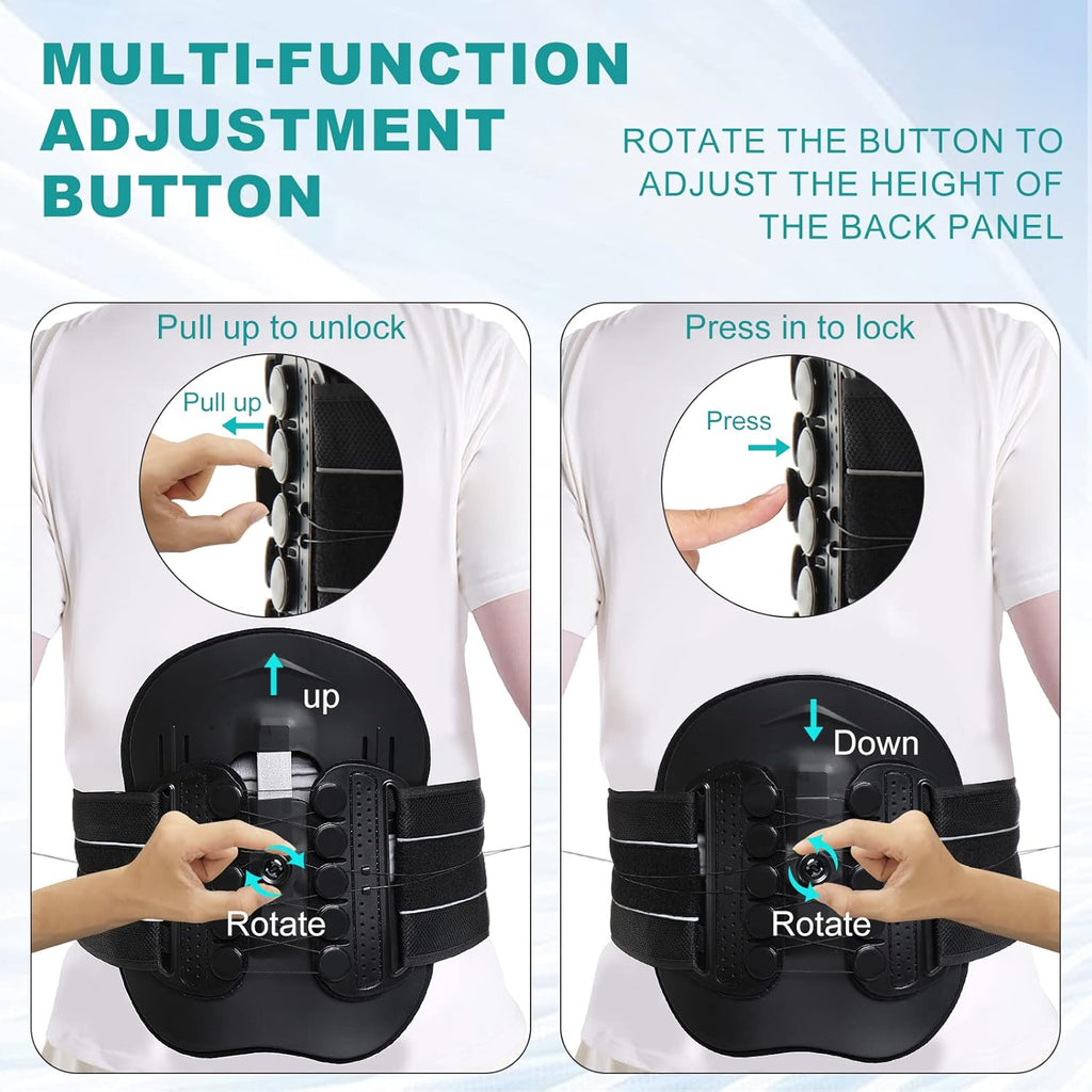 Back Brace with Adjustable Pulley System F738033