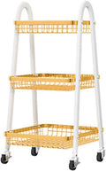 Kitchen Storage Cabinet Floor-to-Ceiling Multi-Layer Trolley Storage Rack O93052