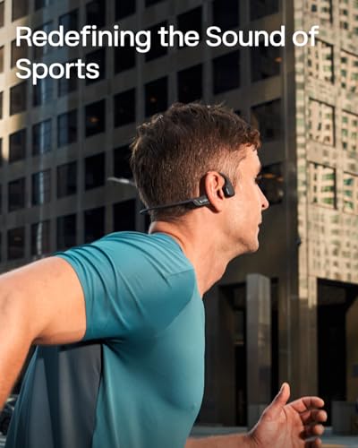 Open-Ear Bone Conduction Sport Headphones with Reflective Strip E351