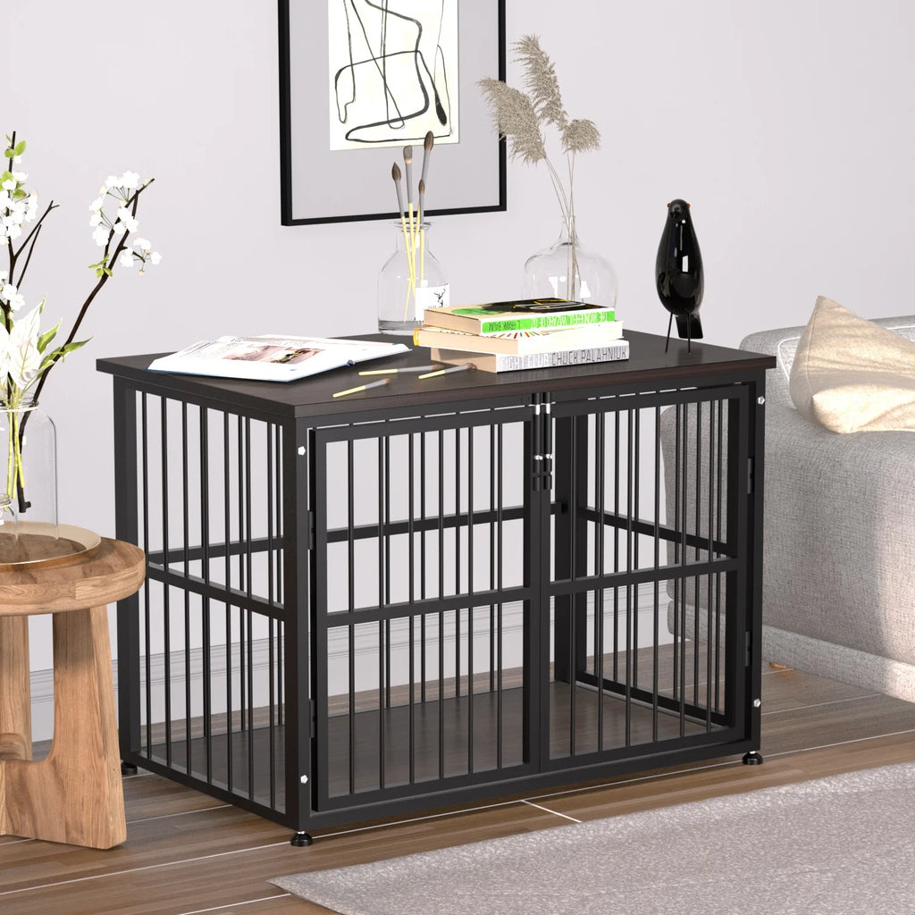 48Inch Heavy Duty Wooden Dog Crate T499686