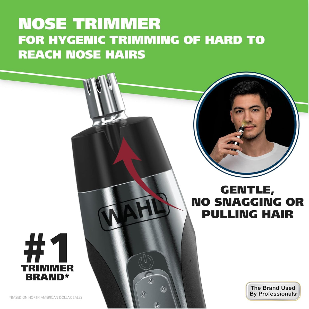 Lithium Battery Powered Ear, Nose, & Brow Trimmer Y1490