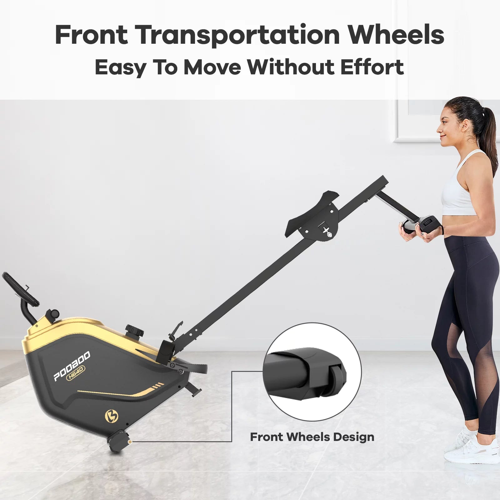 Folding Magnetic Rowing Machine V4154