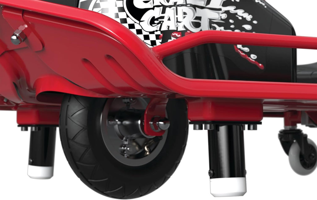 24V Electric Drifting Go Kart, Black/Red J190118