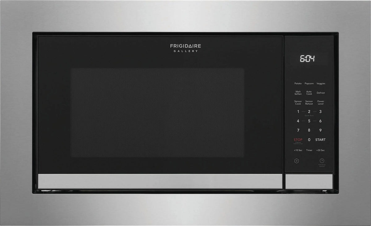 Black Stainless Steel Built In Microwave V7558