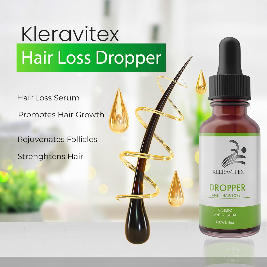 Anti-Hair Loss Dropper Natural Hair Growth Serum O44814