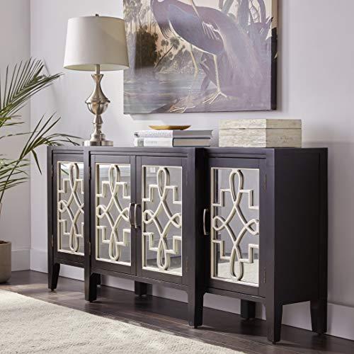 Antique Black Console Table N389988
