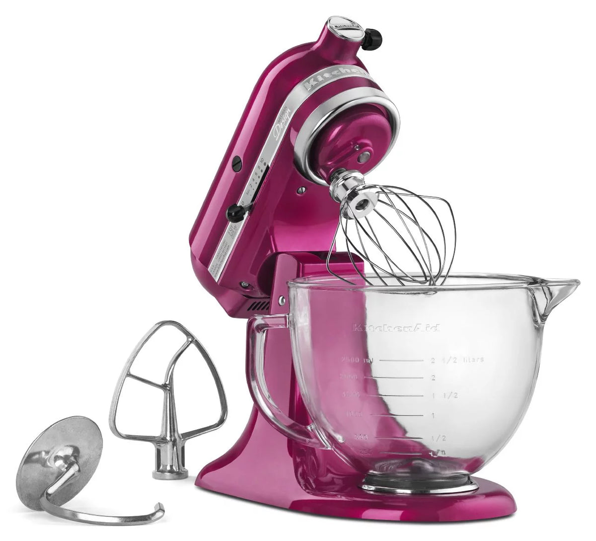 5 Quart Tilt-Head Stand Mixer with Glass Bowl Z6253