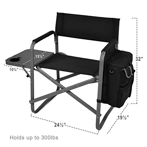Extra Wide Portable Folding Sports Chair B192