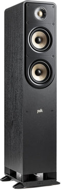 Walnut Tower Speaker with 1" Tweeter and 5.25" Woofers C11101