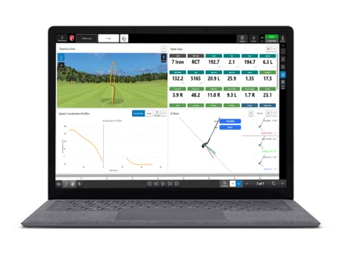 20+ Swing Data Parameters Golf Simulator and Launch Monitor V12518