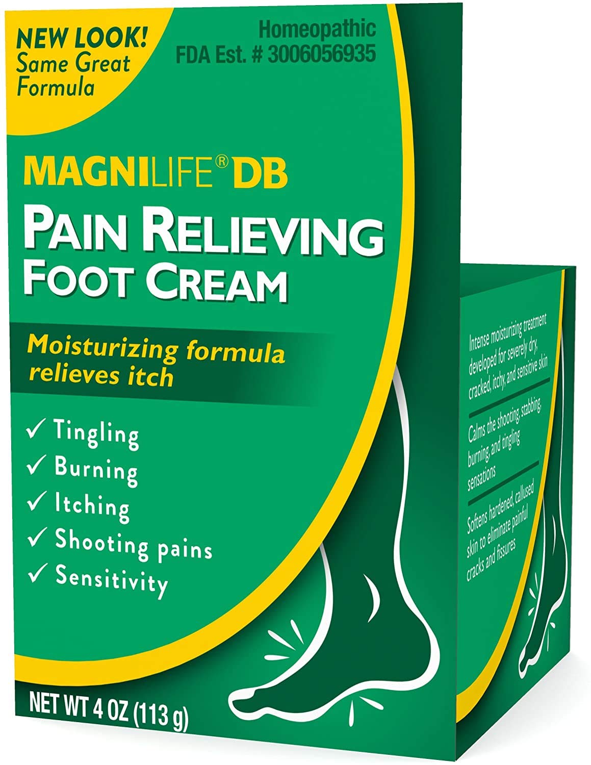3 Pack 4 Ounce Foot Cream D8336