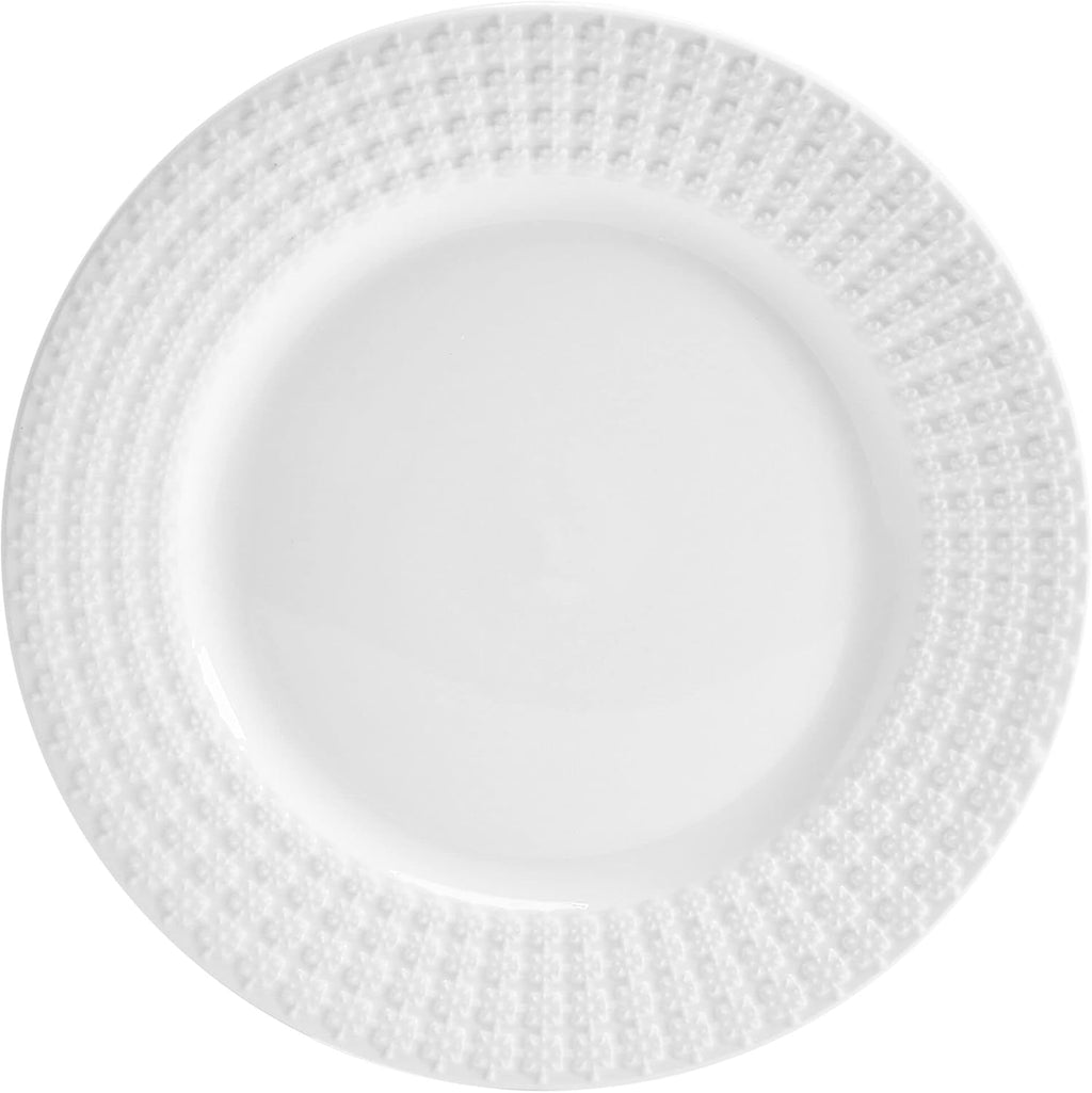12 Piece White Dinnerware Set M632