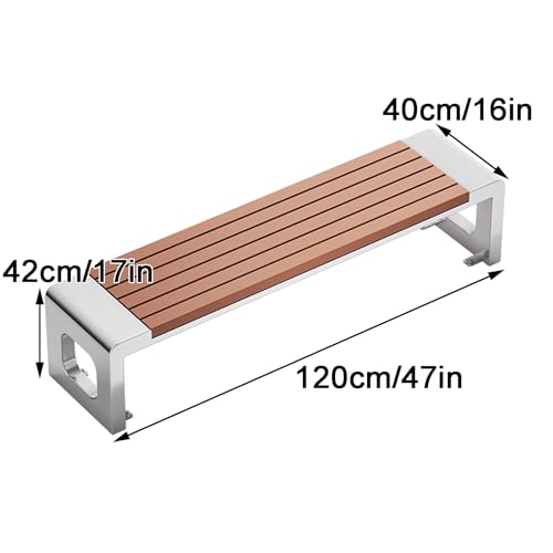 Metal Bench for Outdoors (120cm/47in) R7011