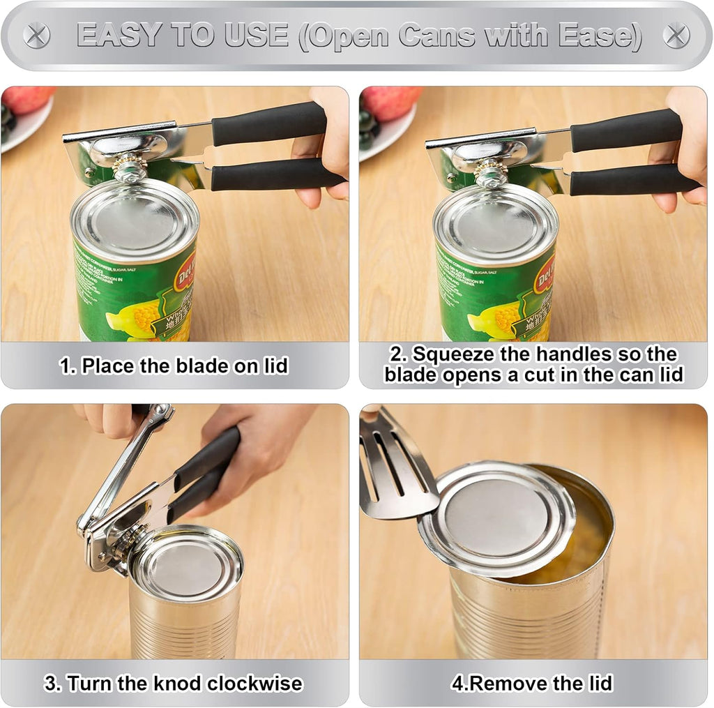 Stainless Steel Manual Can Opener Q2633