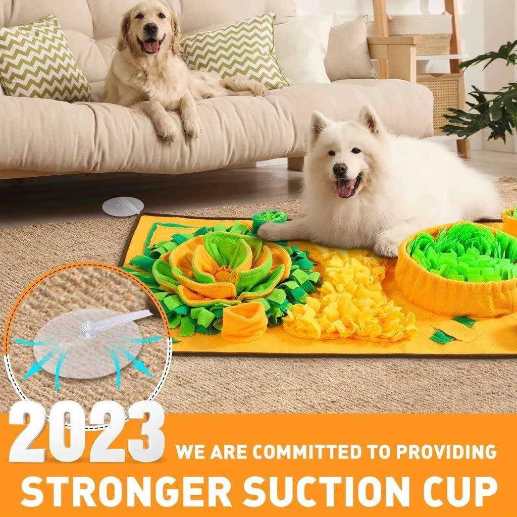 Non-slip Carrot Snuffle Mat for Dog Enrichment L17948