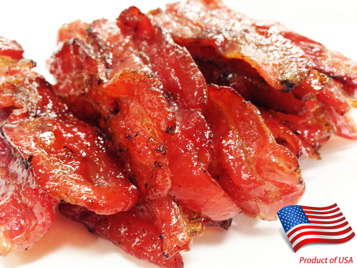 Fire-Grilled Bacon Jerky Original Flavor 12 oz. B626