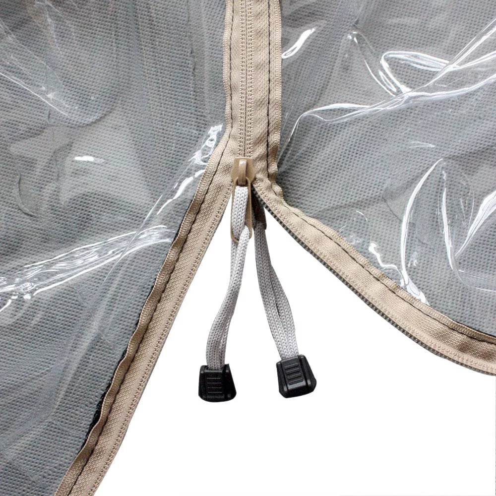 4-Person Golf Cart Cover Storage Driving Enclosure V8979