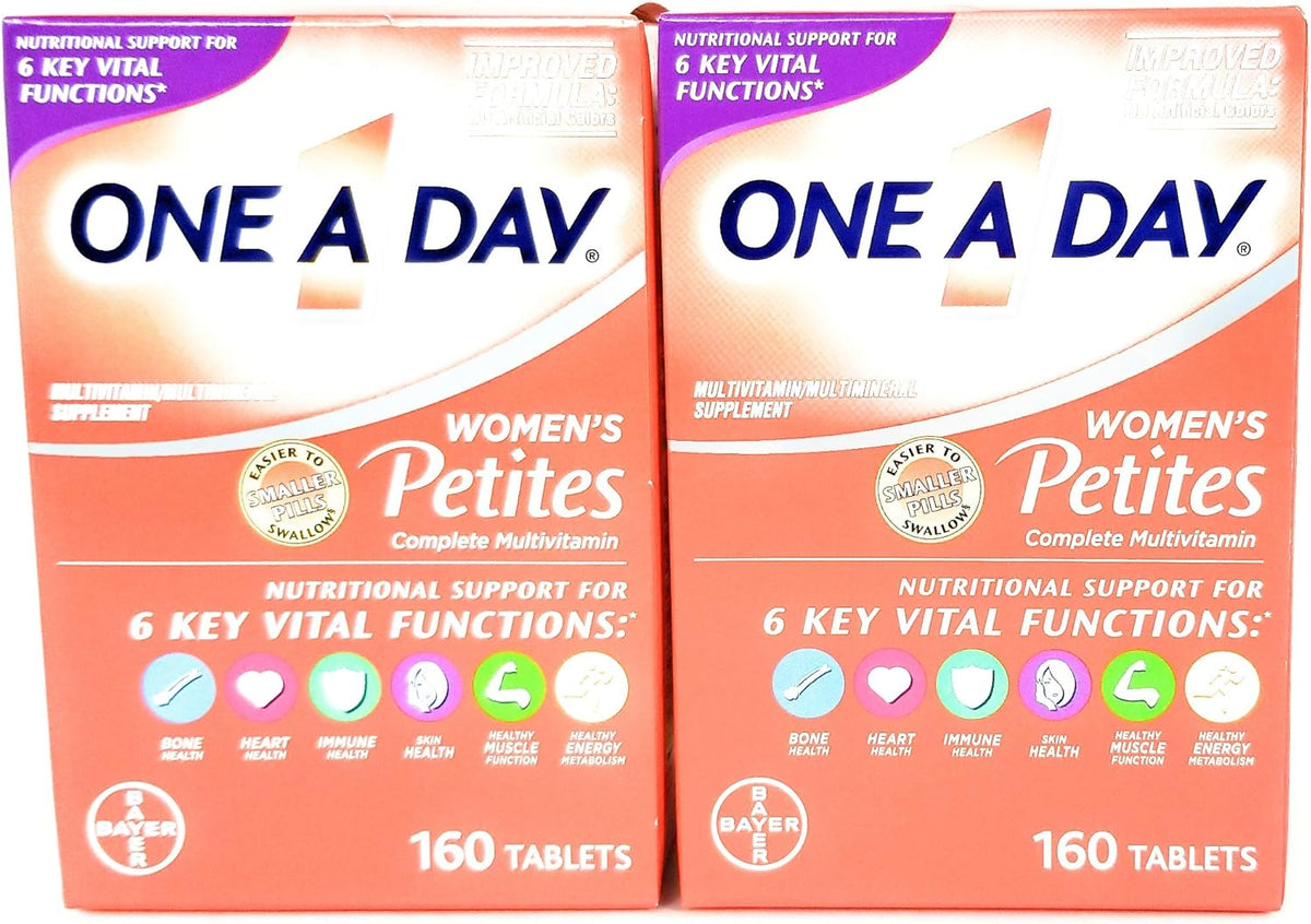 160 Ct Multivitamin Supplement Tablets (pack of 2) B716353