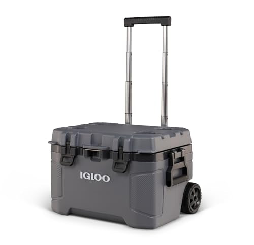 52 Qt Wheeled Insulated Hard Shell Cooler P6715