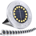 16 Pack Warm Light Solar Ground Lights E24451