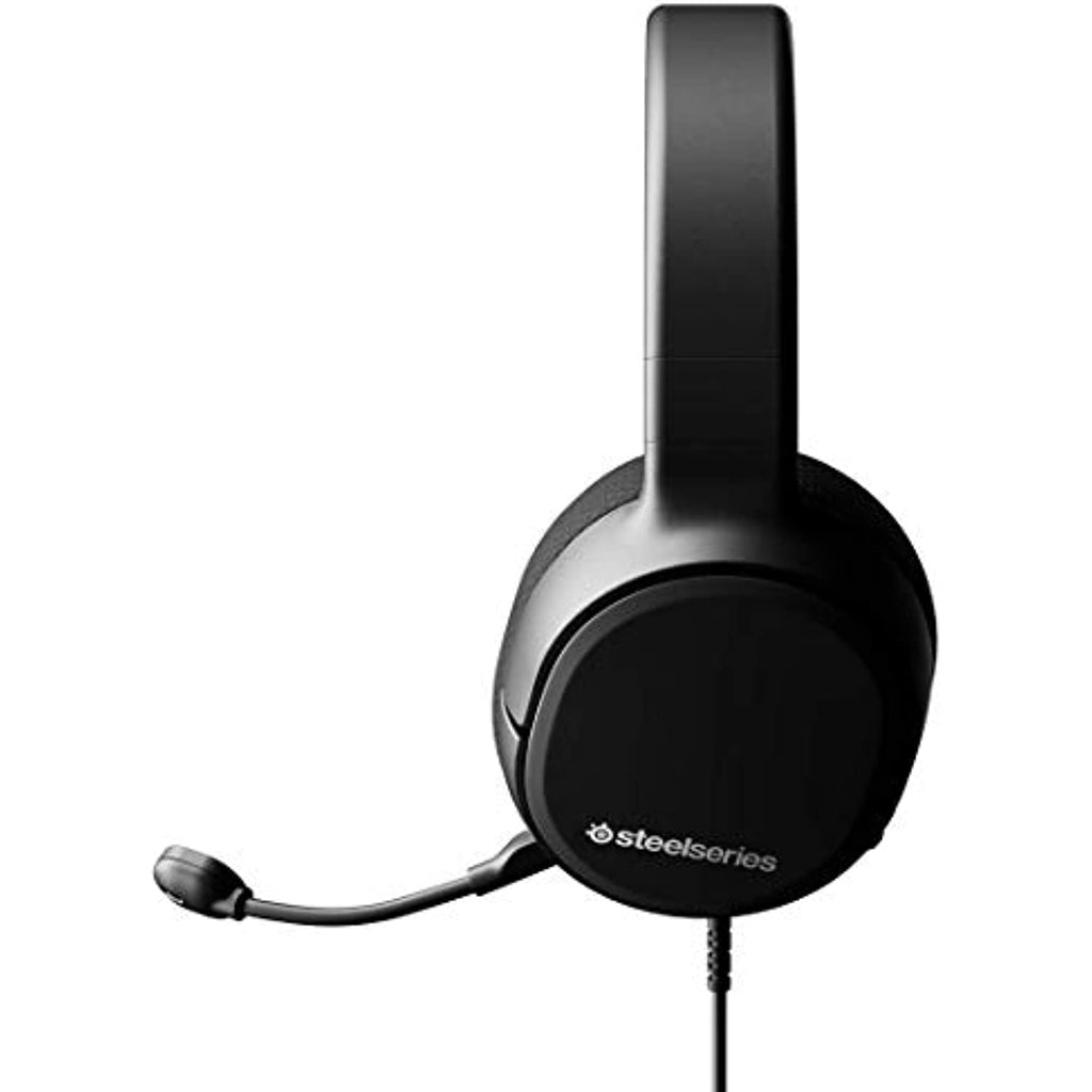 Wired Gaming Headset with Detachable Microphone and Steel-Reinforced Headband K54839
