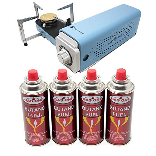 Compact Butane Camp Stove with Carrying Case E70377