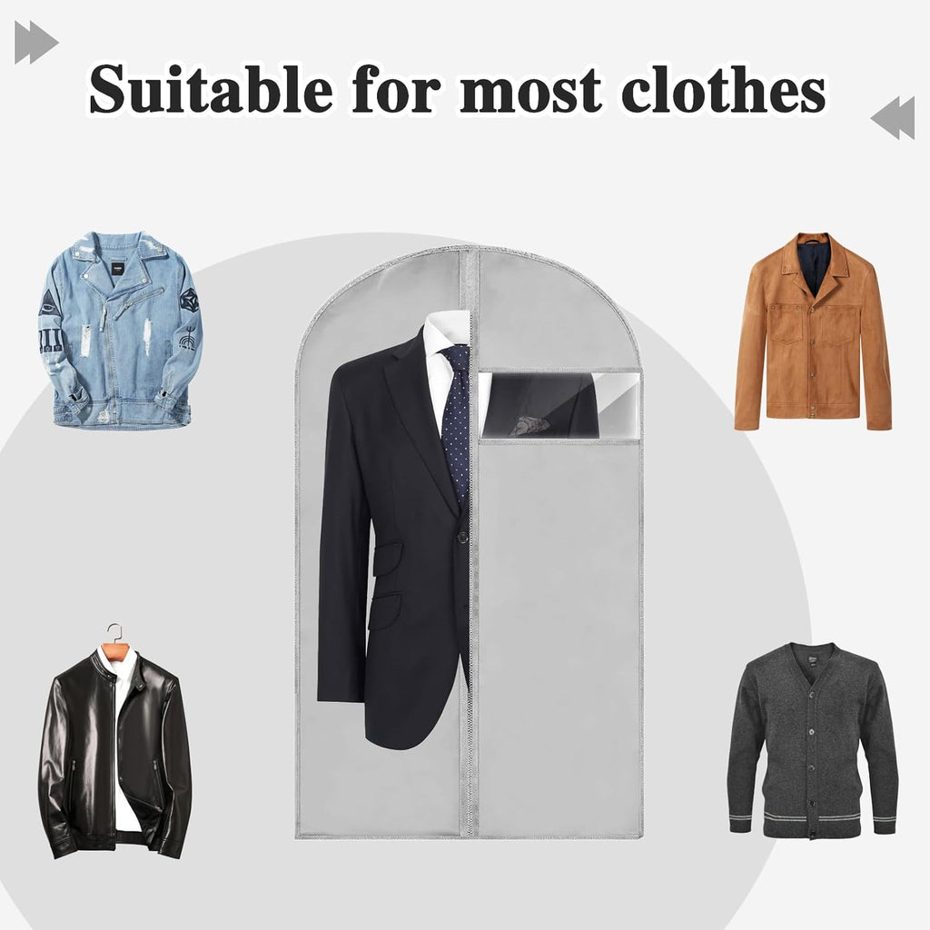 45'' Grey Garment Bag for Gowns W53767