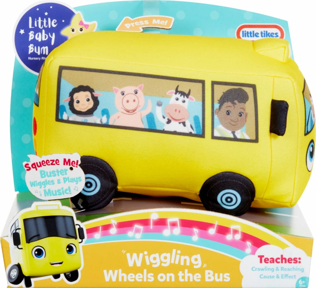 Yellow/Black Wiggling Wheels on the Bus Y207882
