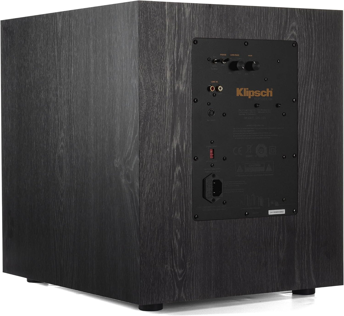 Black Powered Subwoofer 12 inches X761