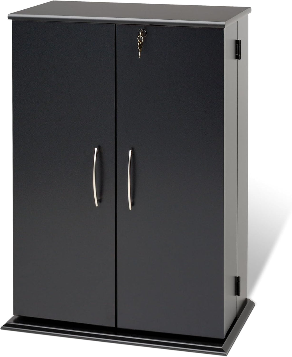 Black Locking Media Storage Cabinet G279