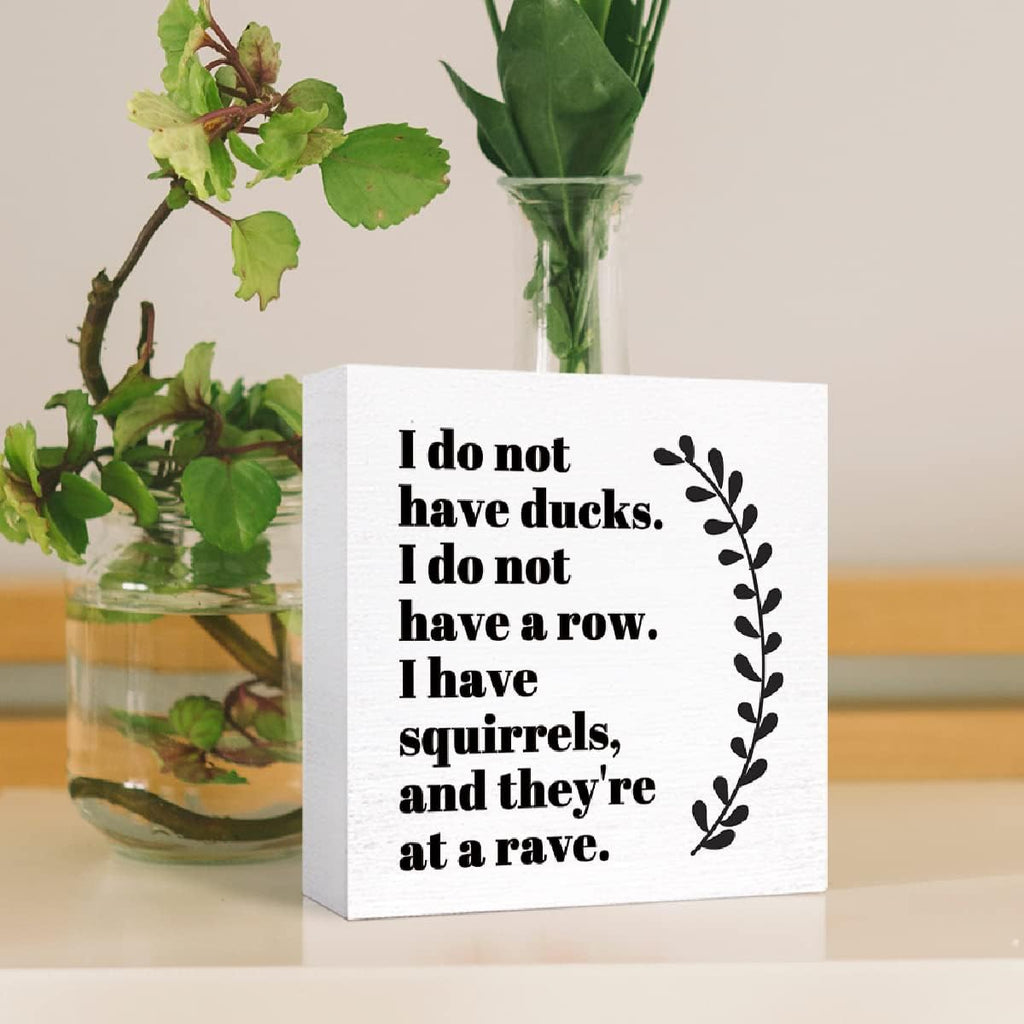 Wood Box Sign O455867