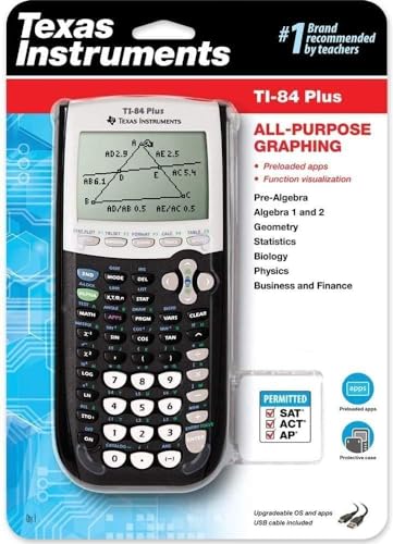 Black Graphing Calculator X5393