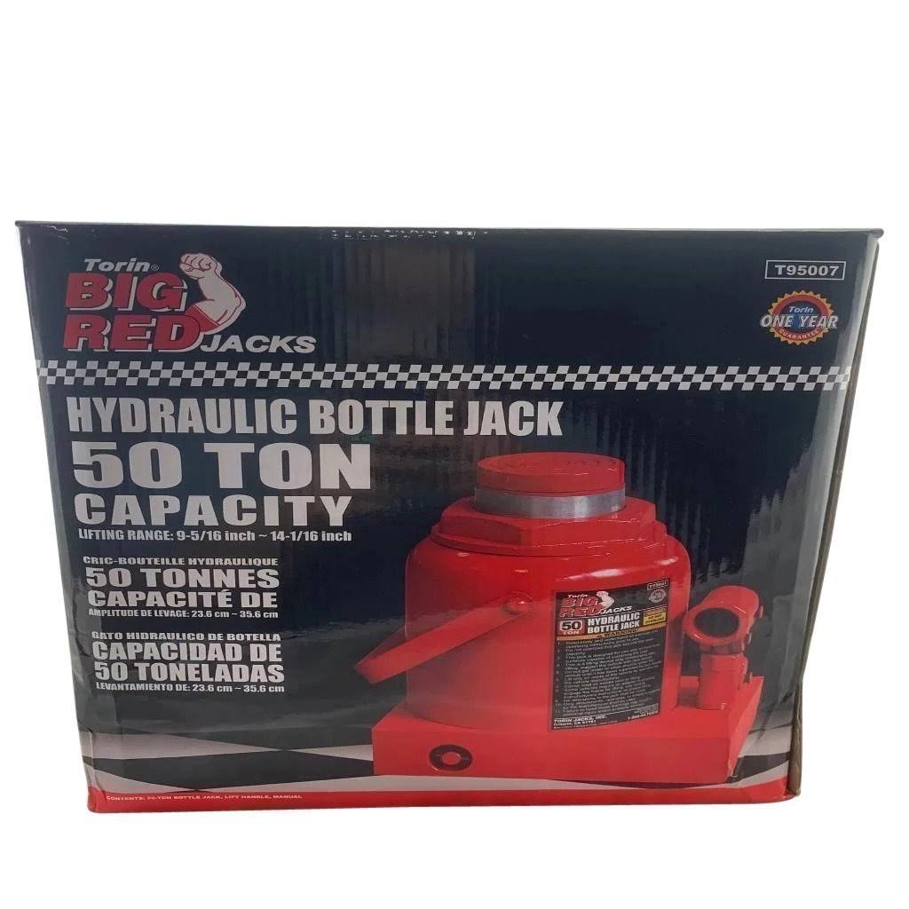50 Ton Capacity Hydraulic Steel Bottle Jack P20175