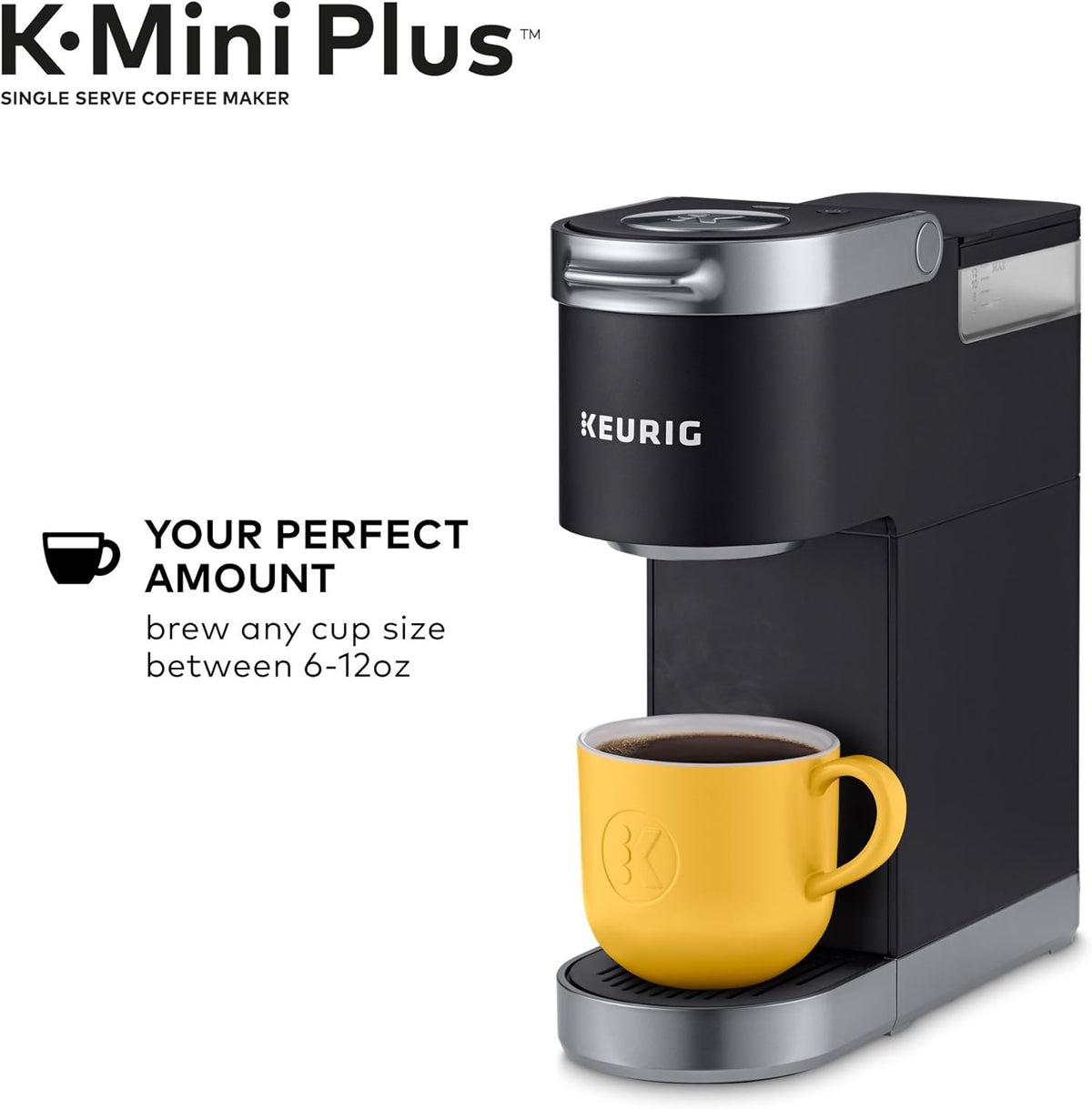 Single Serve K-Cup Pod Coffee Maker with Travel Mug E9662