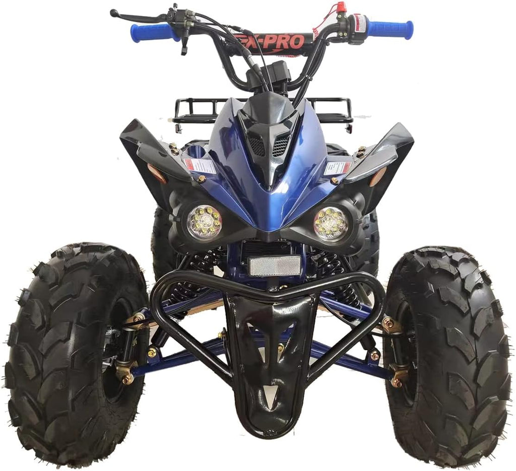 Blue 125cc ATV Automatic Transmission with LED Headlight F942728