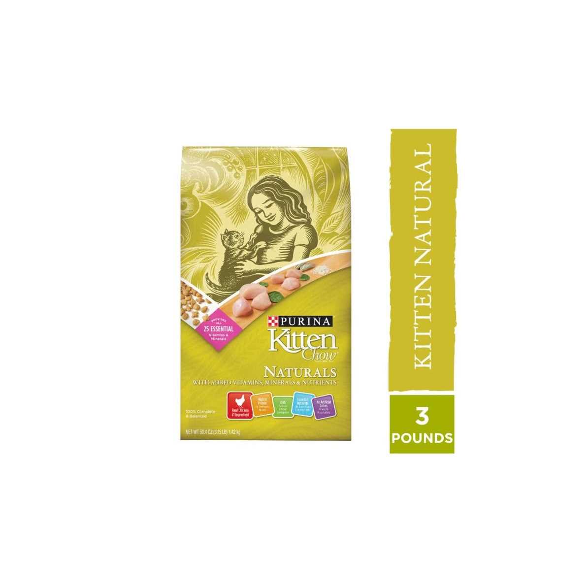 Kitten Chow Naturals Cat Dry Food U5225