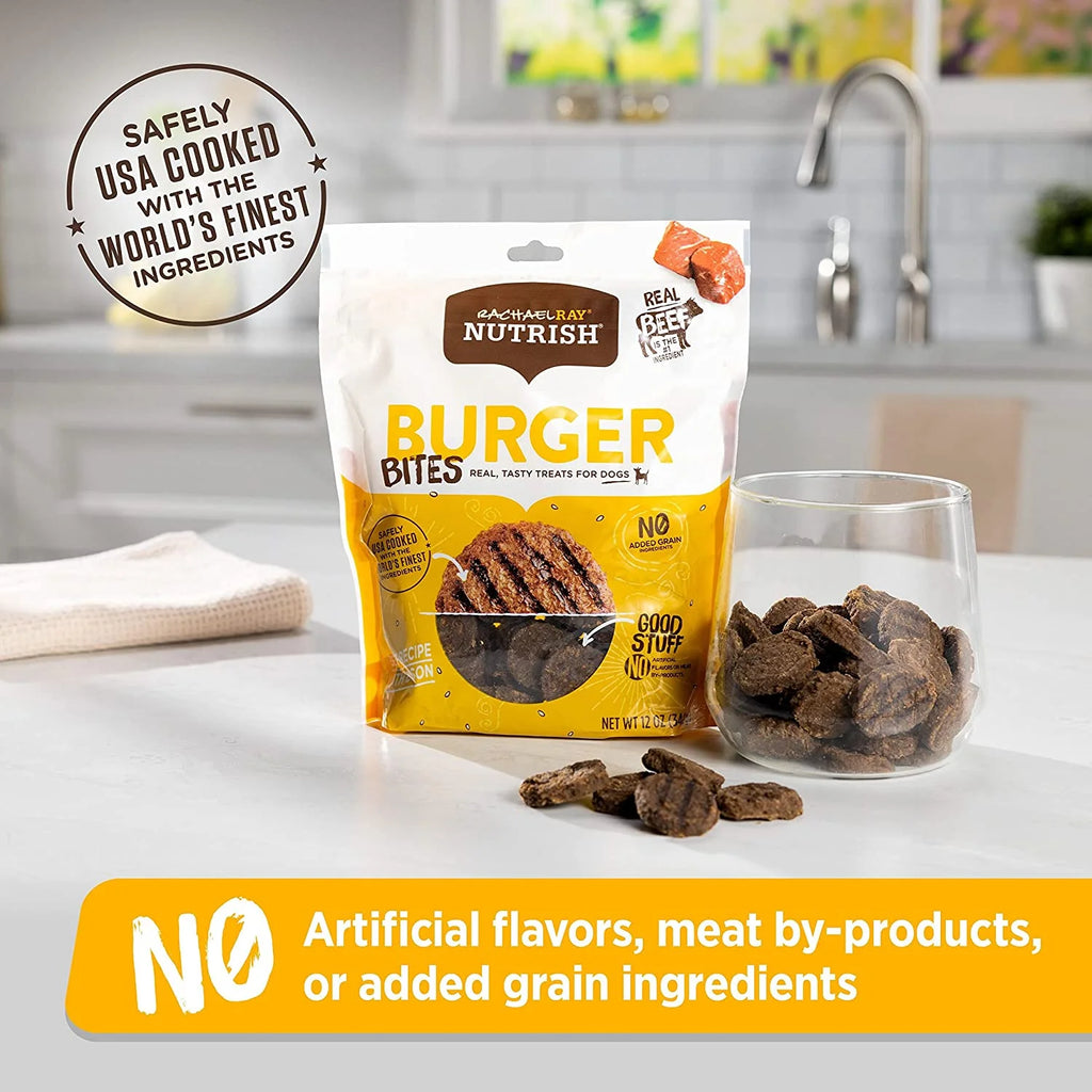 Beef Burger Dog Treats, 12 Ounces, Grain Free X630