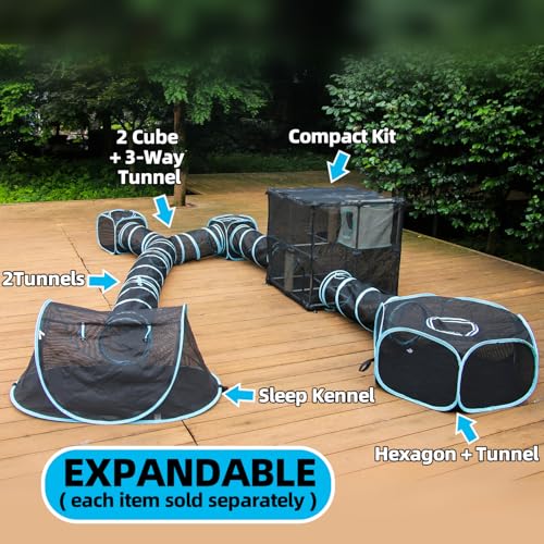 Catio Outdoor Cat Enclosure, Mega Kit W879